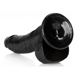 Real Rock Ultra Skin Gode Curved RealCock 17 x 4.3cm Noir